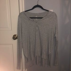 Long sleeve henley shirt from aerie
